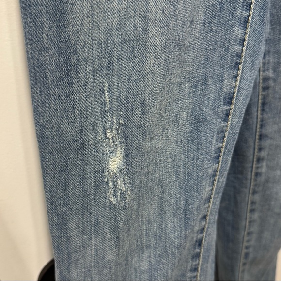 Free People Classic Light Blue Denim Overalls - Picture 5 of 15